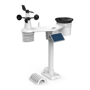 Statie Meteo Bresser 11-Zile 4Cast CV WLAN 7-in-1 Solar, Negru - Img 5