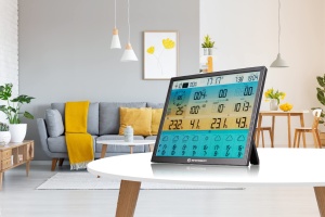Statie meteo BRESSER 8-Zile 4CAST XL, display 48,3 cm, solar, 7-in-1 - Img 8