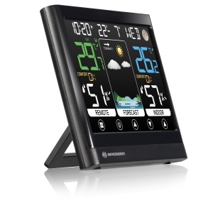 Statie meteo Bresser MeteoTemp BF Touchscreen cu senzor extern si previziuni meteo - Img 2