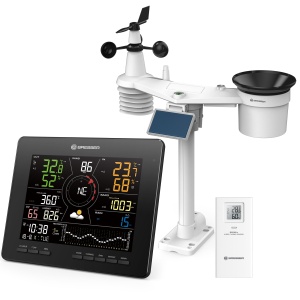 Statie meteo Bresser WLAN 4CAST MD 7-in-1 cu senzor solar si prognoza 7 zile