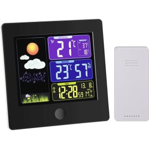 Statie meteo TFA Dostmann Sun 35.1133.01 cu display colorat, negru