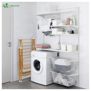 Stativ pentru rufe VOUNOT, model klappbar, lungime 24 m, din otel inoxidabil - Img 5