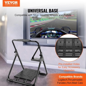 Stativ pentru volan VEVOR WS-L01 din otel, inaltime ajustabila 600-830mm, unghi 0-40 - Img 2