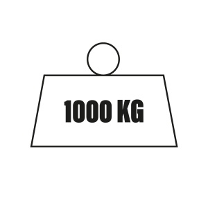 Stativ reglabil Errecom Mini Steady pentru aparate de aer conditionat, capacitate 1000 kg, RAL 9018 - Img 7