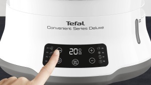 Steamer Tefal Convenient Series Deluxe, 3 niveluri, touchscreen intuitiv - Img 8