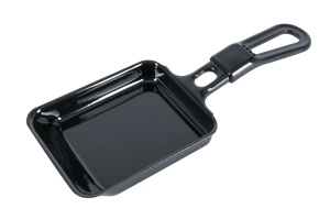 Steba Premium Raclette RC 4 Plus Deluxe Chrome | Fabricat IN Germania | Plita turnata sub presiune antiaderenta | Placa de gratar din piatra naturala, rezistenta la taiere si zgarieturi | Incl. tigaie reversibila din fonta cu suprafata neteda - Img 5