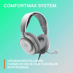 SteelSeries Arctis Nova 1 Gaming Headset Alb Hi-Fi Surround 360deg - Img 8