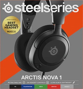 SteelSeries Arctis Nova 1 Gaming Headset Negru Sunet Hi-Fi Surround 360 Microfon Noise Cancelling - Img 16