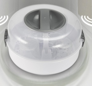 Sterilizator de Sticle Alecto BW-04, Capacitate 4 Sticle, BPA-Free, Alb - Img 5