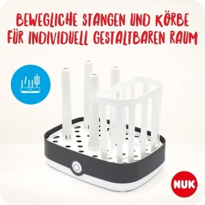 Sterilizator de sticle NUK Vario Express Capacitate 6 sticle Sterilizare in 6 minute - Img 4