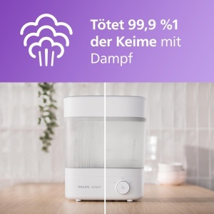 Sterilizator si uscator biberoane Philips Avent Premium SCF29300 capacitate 6 biberoane eliminare 999 bacterii - Img 2