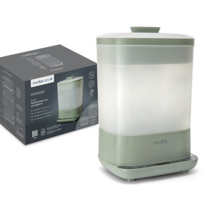 Sterilizator si uscator pentru biberon Nuvita 1088, 99,99 sterilizare, capacitate mare