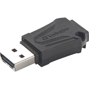 Stick USB Verbatim ToughMAX 64 GB, rezistent la apa si socuri, negru