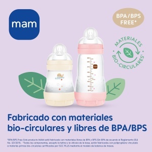 Sticla Anti-Colici MAM, 320 ml, cu tetina din silicon, auto-sterilizanta - Img 6