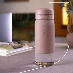Sticla cu Filtru Wessper B2, 500ml, Borosilikat, Rosa - Img 7