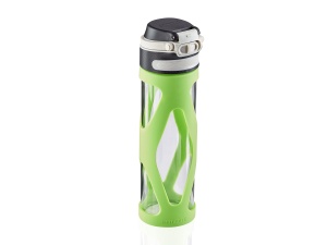 Sticla de Apa din Sticla Leifheit Flip 600ml, Verde, 100 Dita, Cu Filtru