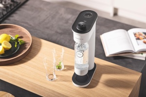 Sticla de apa GROHE Blue Fizz, 850ml, alba, cu sistem de inchidere tip bajonet - Img 7