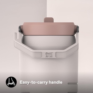 Sticla de apa Stanley IceFlow 2.0, 1.9L, culoare Rose Quartz - Img 6