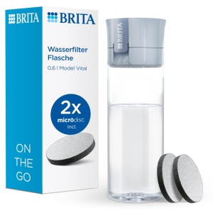 Sticla de filtrare BRITA Model Vital, 600ml, 2x MicroDisc Filtru