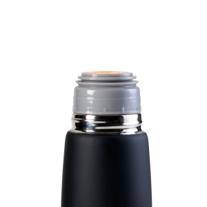 Sticla izolanta Ibili 745803, 350 ml, inox, neagra, 20 x 7 x 7 cm - Img 2