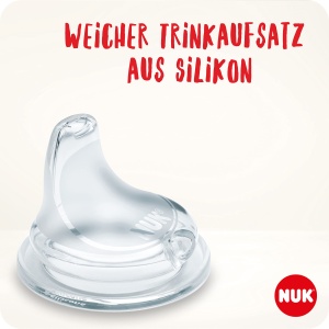 Sticla NUK First Choice+ pentru cursanti | 6-18 luni | 150 ml | Afisaj de control al temperaturii | Supapa anti-colici | gura de scurgere etansa | Manere ergonomice | Fara BPA | Disney Winnie the Pooh Roz - Img 3