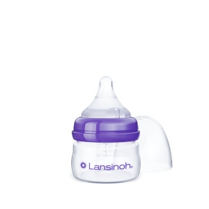 Sticla pentru bebelusi Lansinoh cu tetina NaturalWave XS, 60 ml, silicon moale - Img 4