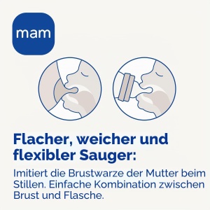 Sticla pentru bebelusi MAM Feel Good, 170 ml, cu tetina din silicon, usor de curatat - Img 4