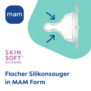 Sticla pentru bebelusi MAM Feel Good 260 ml, cu suzeta SkinSoft, pentru nou-nascuti - Img 7