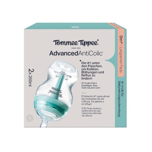Sticla pentru bebelusi Tommee Tippee Advanced Anti-Kolik 260ml cu tetina din silicon - Img 3