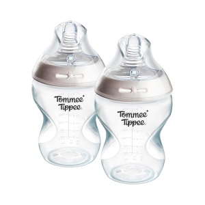 Sticla pentru bebelusi Tommee Tippee Natural Start 260ml, 2 bucati, cu tetina anti-colici