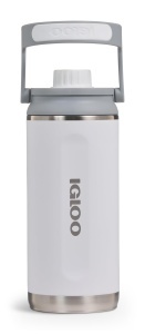 Sticla termica IGLOO Chug 36, 1000 ml, inox, alba, izolare 48 ore