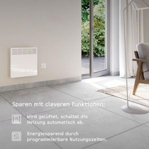 STIEBEL ELTRON CNS 200 TREND 2kW Electroheating Display LC Timer Saptamanal - Img 3