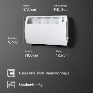 STIEBEL ELTRON CON 20 Premium 2 kW Alb Silent Mode Termostat Programabil - Img 6