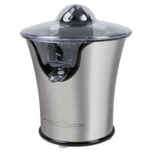 Storcator de citrice electrice Profi Cook PC-ZP 1018 in carcasa din otel inoxidabil, filtru din otel inoxidabil, opritor de picurare, functie de pornire/oprire automata, motor profesional cu durata lunga de viata, otel inoxidabil - Img 1