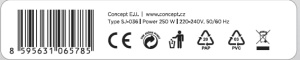 Storcator de fructe Concept LO7120, 250 W, gri inchis, cu deschidere XXL - Img 6