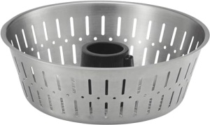 Storcator electric de portocale WMF Profi Plus, storcator de lamaie cu parghie din otel inoxidabil, storcator de lamaie, storcator de citrice, storcator de portocale cu suport pentru fructe, 160 wati, opritor de picurare, otel inoxidabil mat - Img 12