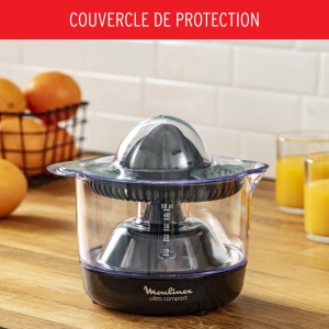Storcator electric Moulinex PC1208 Ultra Compact Volum de 450 ml Storcator de portocale si storcator de citrice cu 2 directii de rotatie Pornireoprire - Img 5