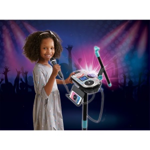 Studioul Karaoke VTech Kidi Super Star DJ - 10-in-1, Negru, cu Microfon - Img 6