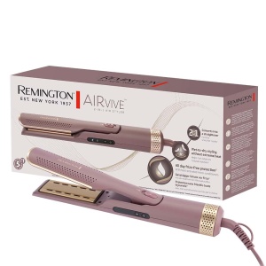 Styler 2-in-1 Remington AS8930E51 AirVive, pentru par umed si uscat, tehnologie ionica