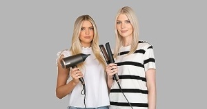 Styler 2in1 Remington ONE S6077, Glatteisen si Lockenstab, 150-230C, Display Digital - Img 10