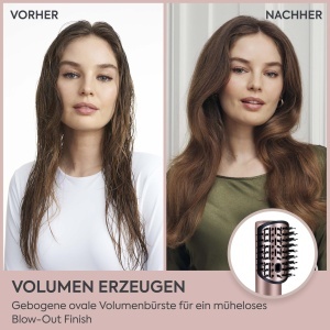 Styler BaByliss Air Wand, 4-in-1, 123 kmh, Anti-Frizz, Roz - Img 3