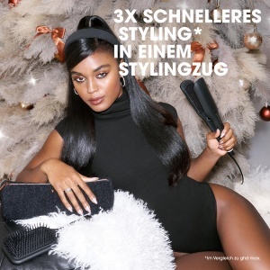Styler profesional ghd chronos max, 185C, negru, cu perie si husa - Img 4
