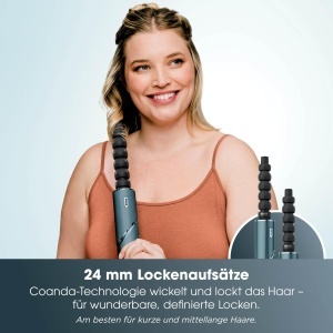 Styler si uscator de par Shark FlexStyle Limited Edition Teal, 5-in-1, cu accesorii - Img 7