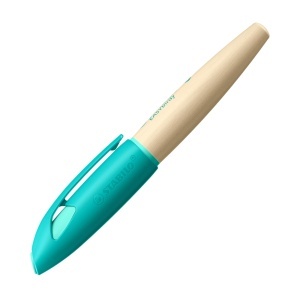 Stylo ergonomic STABILO EASYbirdy Timber pentru dreptaci, din lemn de arin, cu zona de prindere antiderapanta - Img 2