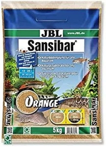 Substrat pentru acvariu JBL Sansibar Orange 5 kg, pentru apa dulce si sarata