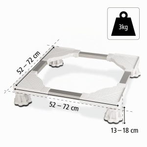 Substructie ajustabila Xavax, alb, 52-72 cm, 150 kg - Img 3
