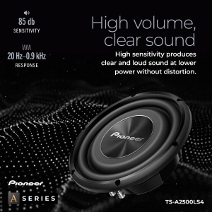 Subwoofer Pioneer TS-A2500LS4 1200W RMS 25cm Negru - Img 5