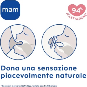 Sucea pentru bebelusi MAM Original 16 luni, 2 bucati, din cauciuc, rozoranj - Img 6