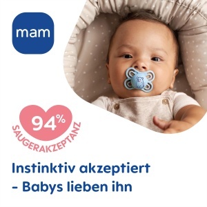 Sucea pentru bebelusi MAM Perfect Day Night, 0-6 luni, 4 bucati, SkinSoft Silicon - Img 3