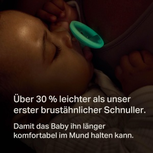 Sucea Tommee Tippee Glow-in-the-Dark, 0-6 luni, 4 bucati, silicon, design brustahnllich - Img 6